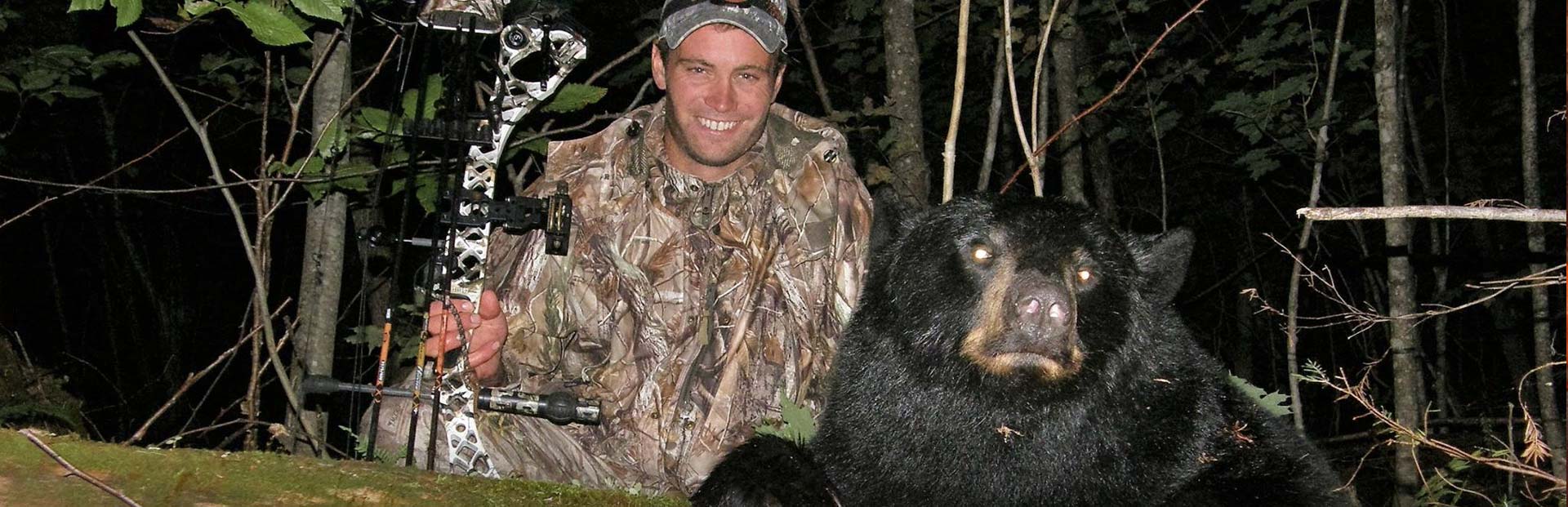 Maine Bear Hunting Outfitters | Guided Maine Bear Hunts with Hounds